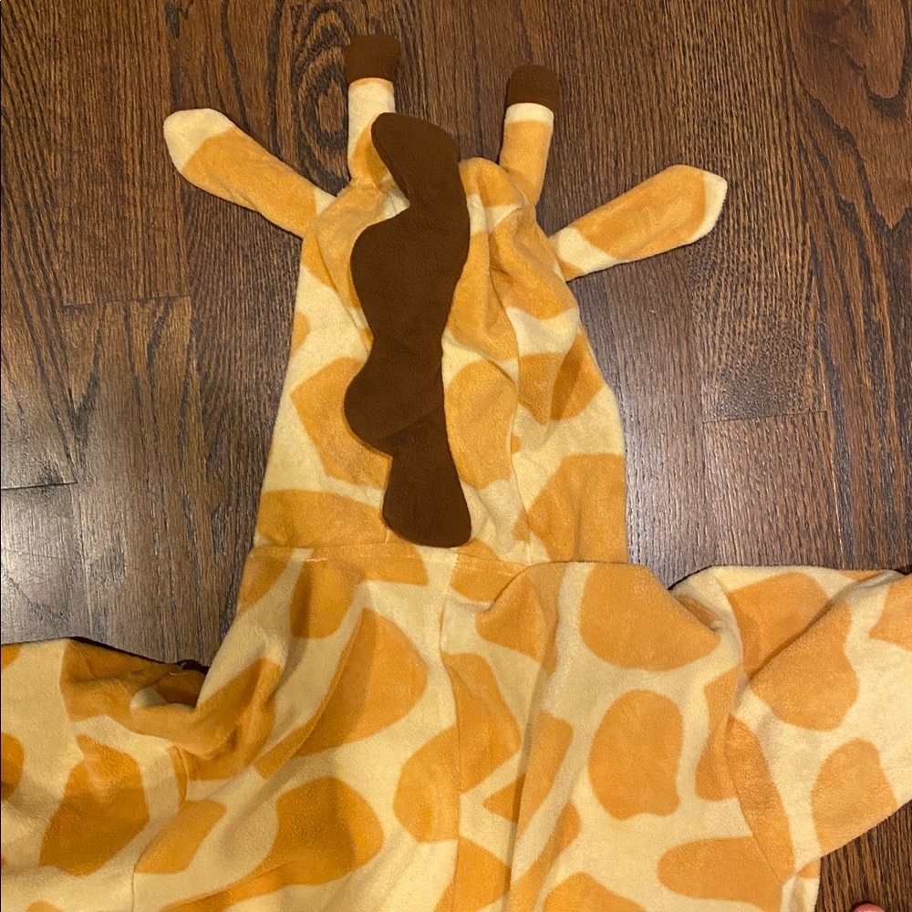 Giraffe Print Onesie Costume - Picture 2 of 4